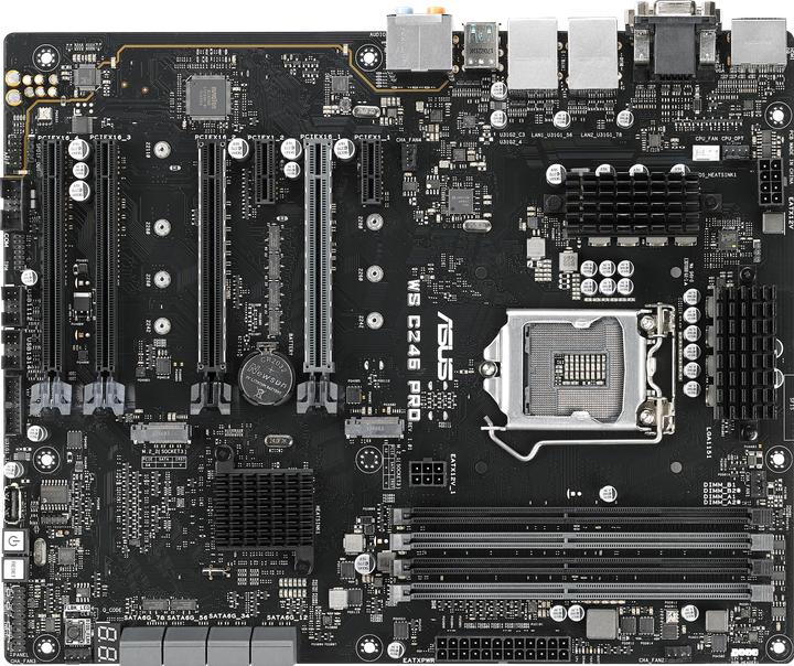 Nährwerte und Zutaten ASUS C246 Pro (LGA 1151, Intel C246, ATX)