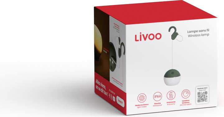 Actual product image Livoo Wireless lamp
