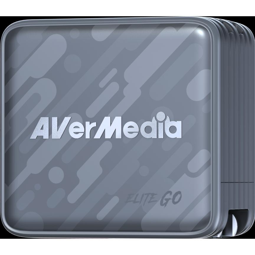 AVerMedia Ladedock, EliteGO (GC313Pro) Black, 100W GaN, HD (Windows), Game Recorder, Schwarz