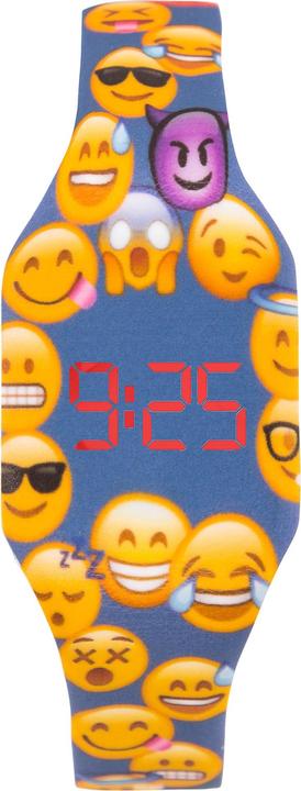 Produktbild Kiddus Digital LED Watch Smileys Blue (Digitaluhr, 32 mm)