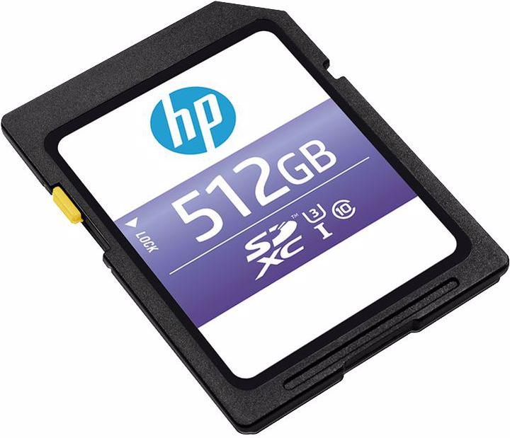 Produktbild HP SDXC-Karte U3 512 GB (512 GB, SDXC, U3, UHS-I)
