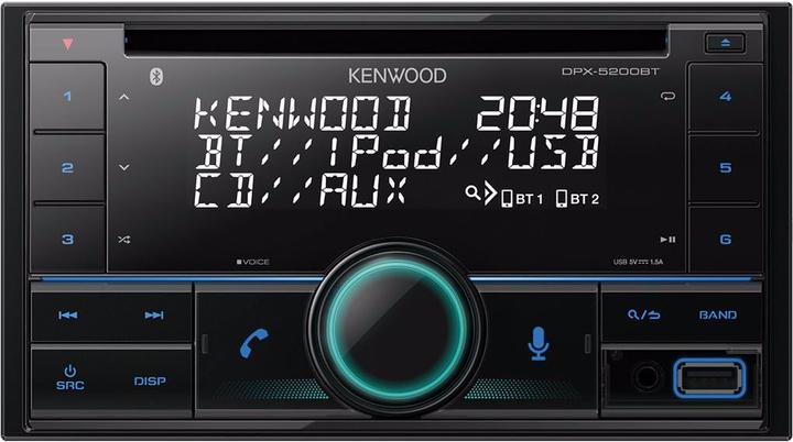 Kenwood Corp. Car radio DPX-5200BT 2 DIN (Android car)