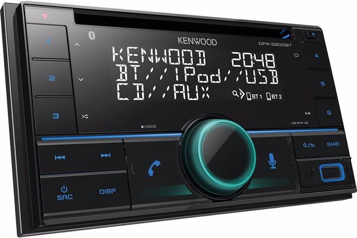 Actual product image Kenwood Corp. Car radio DPX-5200BT 2 DIN (Android car)