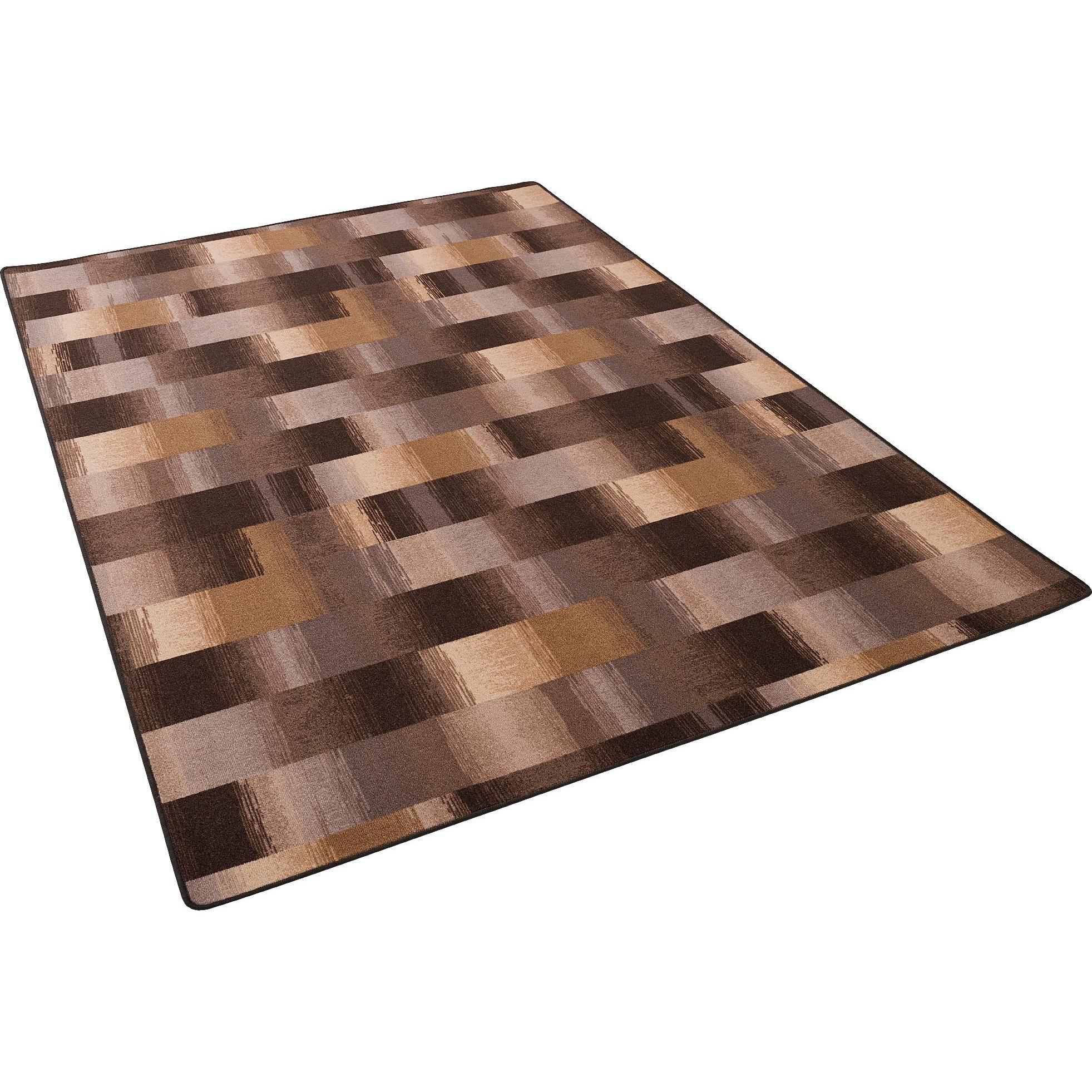 Snapstyle, Teppich, Designer Velour Teppich Mystic Karo (200 x 200 cm)