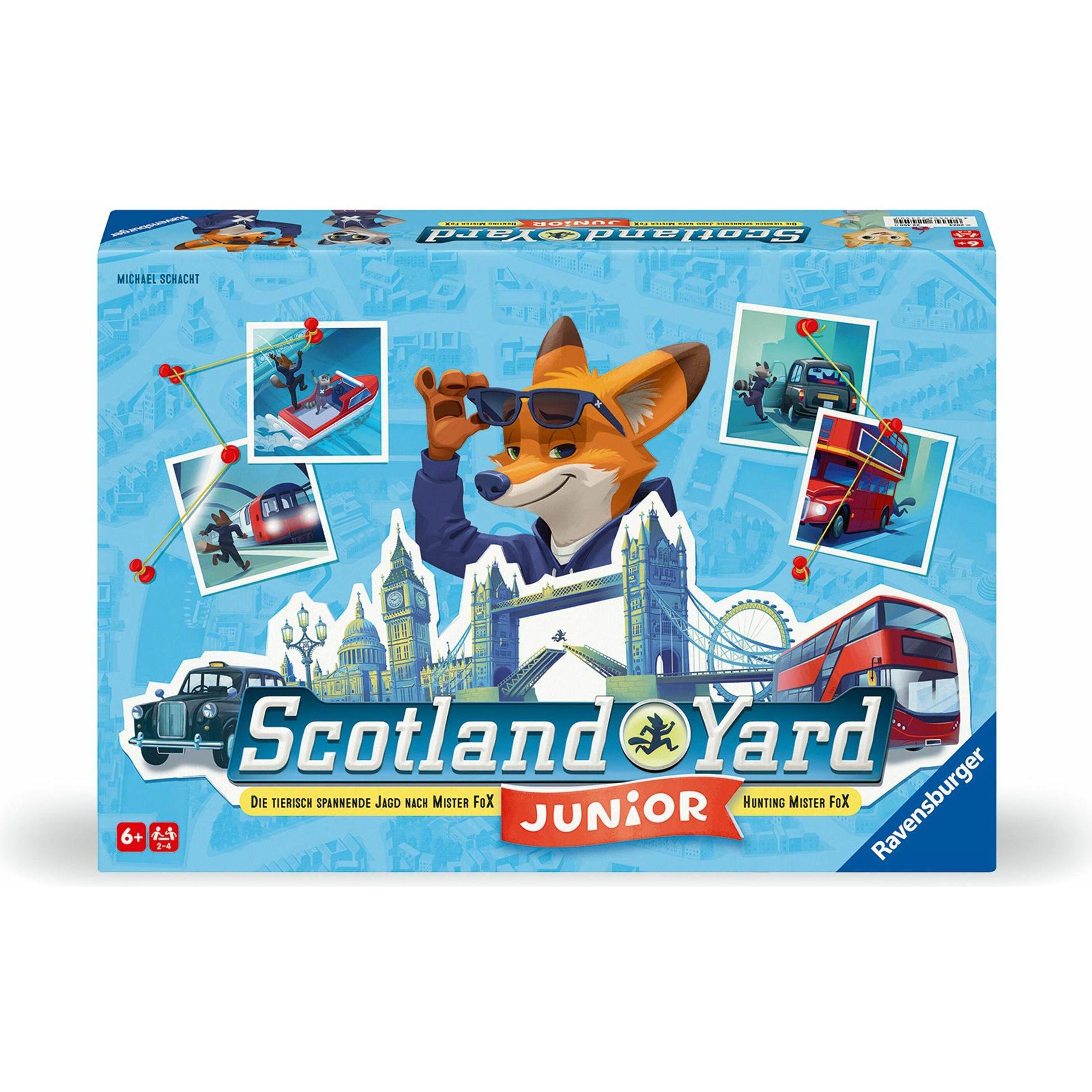 Ravensburger Scotland Yard Junior (Tedesco, Spagnolo, Francese, Olandese, Italiano, Portoghese, Inglese)