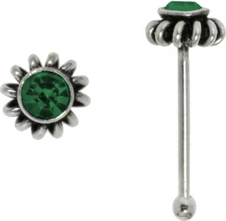 Immagine prodotto Bijouteria Piercing per naso (Argento 925, Vetro (di orologio))