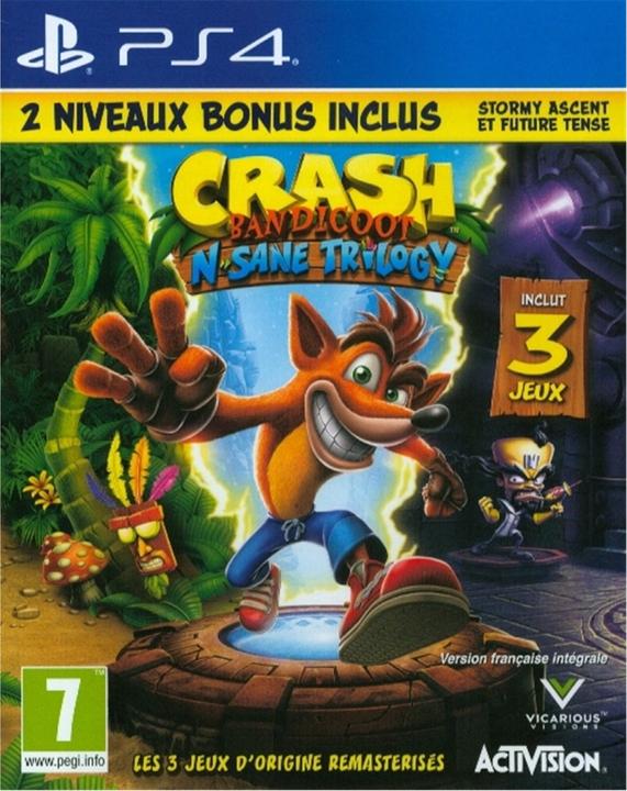 Immagine prodotto Activision Crash Bandicoot N. Sane Trilogy (PS4, FR)
