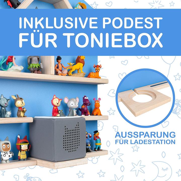 Actual product image Little Moonshine Shelf for Tonie Box and Tonies