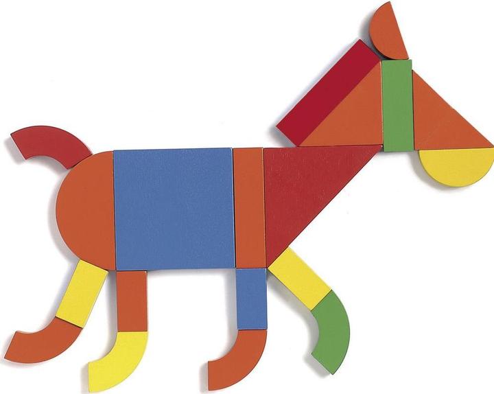 Actual product image Djeco Magnete Geoform