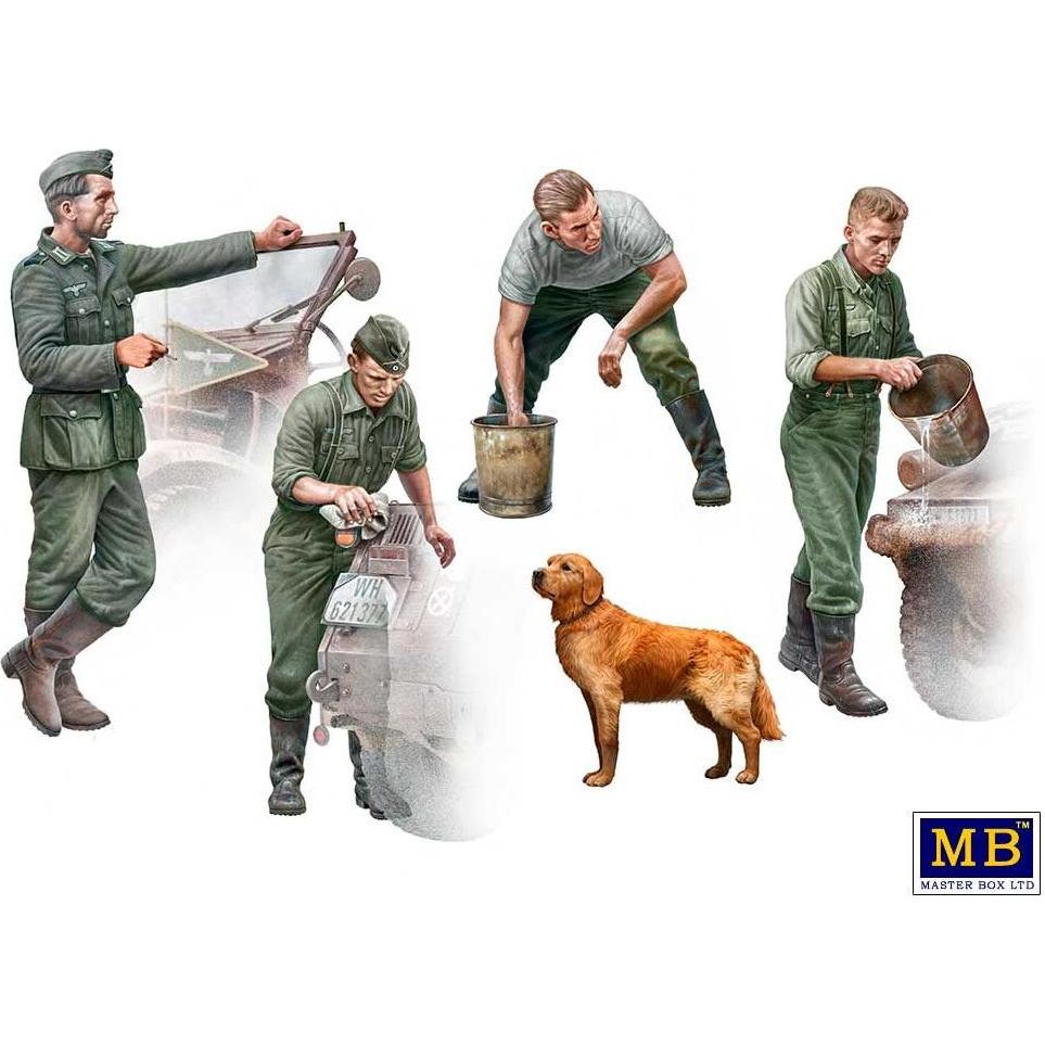 Master Box Schnelle Truppen. German Drivers, WW II Era (35237)