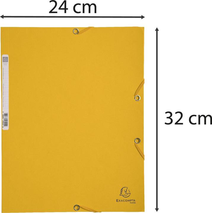 Produktbild Exacompta Sammelmappe A4 - 3 Klappen (A4, 1x)