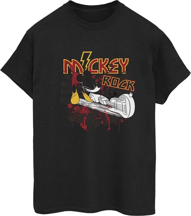 Immagine prodotto Disney Mickey Mouse Smash Guitar Rock Maglietta Ampia Donna (XL)