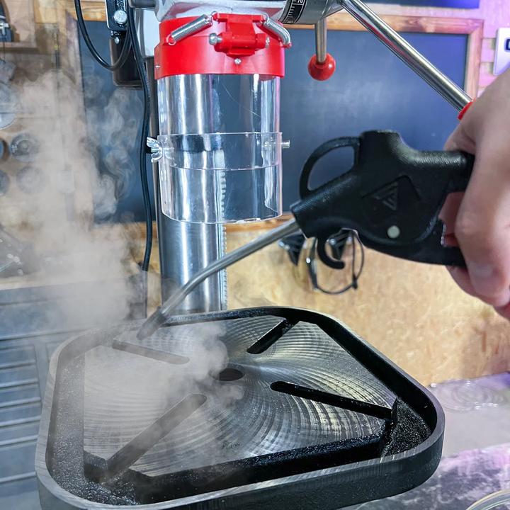 Actual product image Stahlwerk 3-piece compressed air blow gun set Nozzle lengths 100, 150 and 300 mm, 6 bar, 1/4"