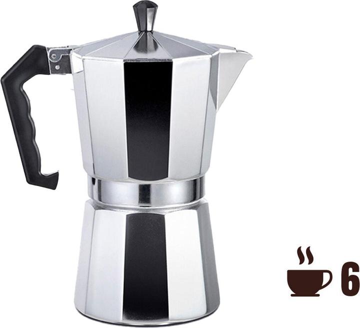 Produktbild EDM Italienische Kaffeemaschine Aluminium 6 Tassen