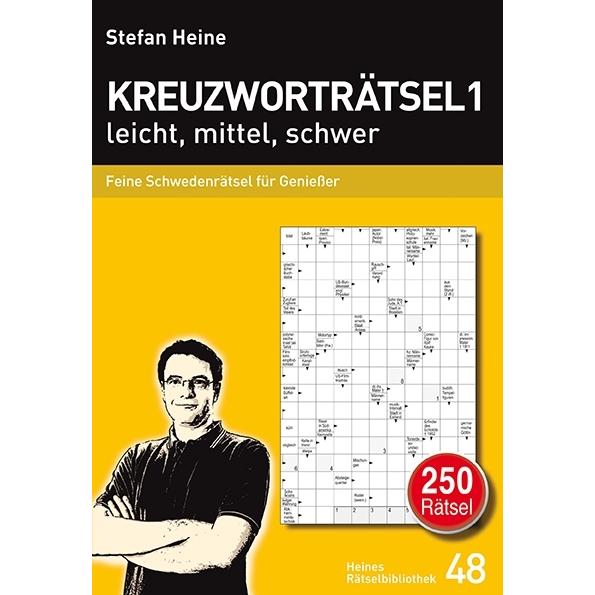 Thumbnail - Kreuzworträtsel 1 leicht, mittel, schwer, Sachbücher von Stefan Heine