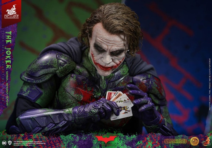 Produktbild Hot Toys The Dark Knight "The Joker - Batman Imposter Version" Exclusive Artisan Edition 1/6 Actionfigur