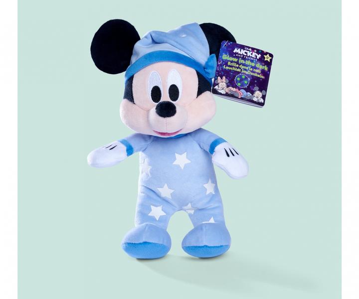 Actual product image Simba Disney Good Night Mickey GID Plush (28 cm)