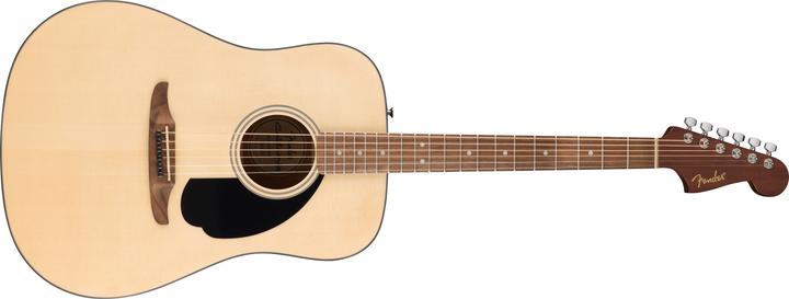 Actual product image Fender California Standard Redondo Acoustic Guitar, Natural (Western guitar, Okoume neck, Sapele back and sides, Spruce top)