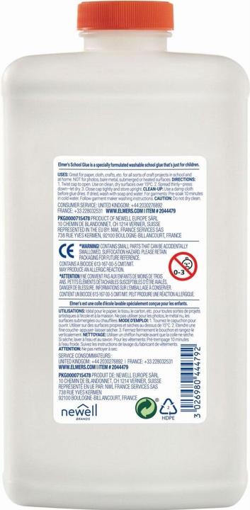 Image du produit Elmer's Colle pour l'école (1065 g, 946 ml)