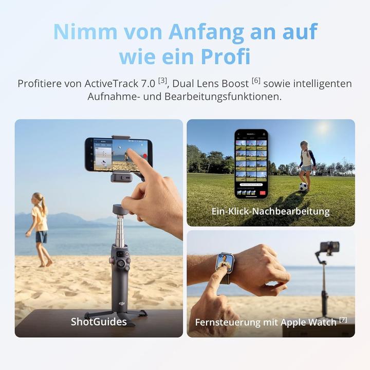 Actual product image DJI Osmo Mobile 8 (Smartphone, 0.30 kg)