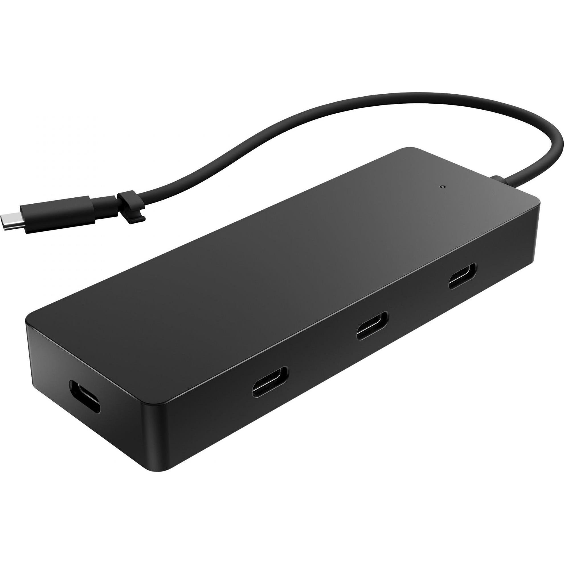 HP 4K Usb-C Multiport Hub (USB-C), Dockingstation + USB Hub