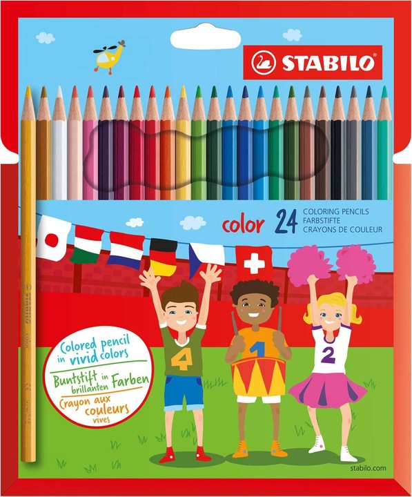 Produktbild STABILO Color-24 Farben (Mehrfarbig, 24 x)