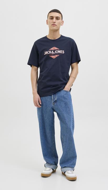 Actual product image Jack & Jones Gedruckt Rundhalsausschnitt T-shirt T-shirt (XL)