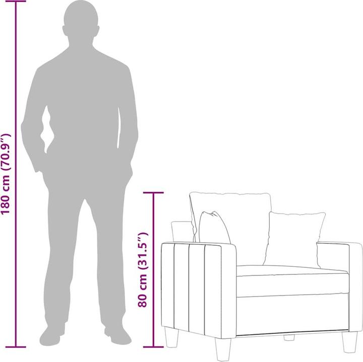 Produktbild vidaXL Sessel