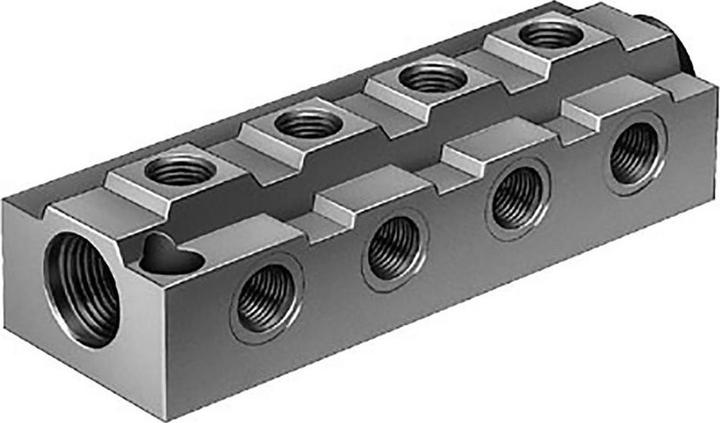 Actual product image Festo FR-8-1/4 2078 Distribution block
