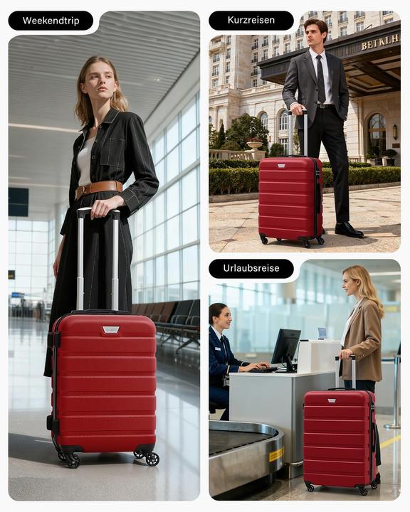 Actual product image Coolife Mittelgrosser Hartschalenkoffer (60 l)