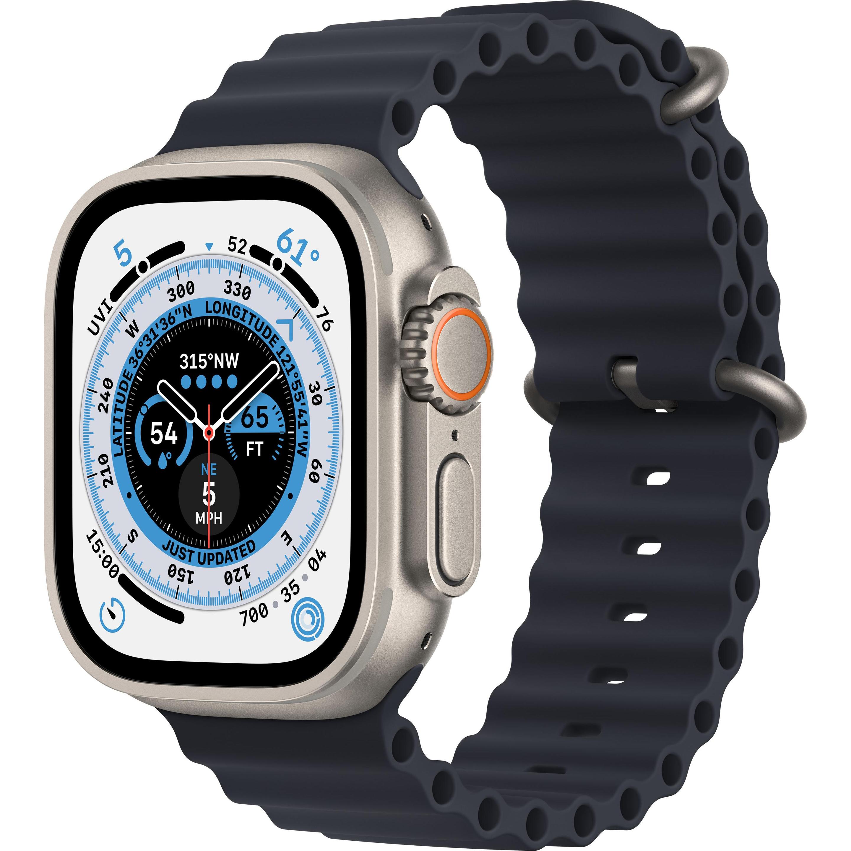 Apple Watch Ultra Ocean (49 mm, 4G), Smartwatch