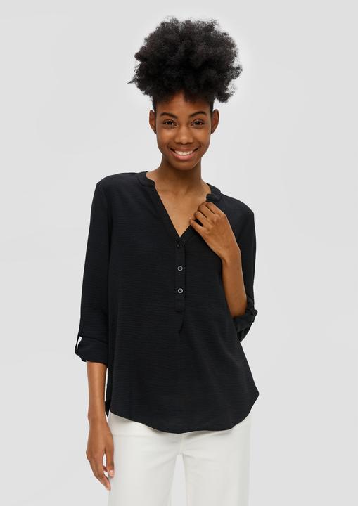 Produktbild S.Oliver Bluse Tunikabluse mit Ärmeln zum Krempeln (32)