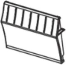 Produktbild Zebra kit front lower panels (2D-Barcodes, 1D-Barcodes)