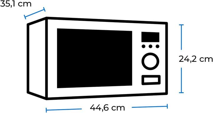 Productafbeelding Exquisit MW717-070G (20 l)
