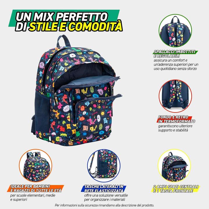 Actual product image Comix Organized Backpack