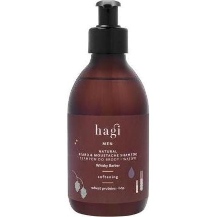 Hagi , Shampoo, Whisky Barber Shampoo Per Barba E Baffi 300Ml (Shampoo Liquido, 300 Ml)
