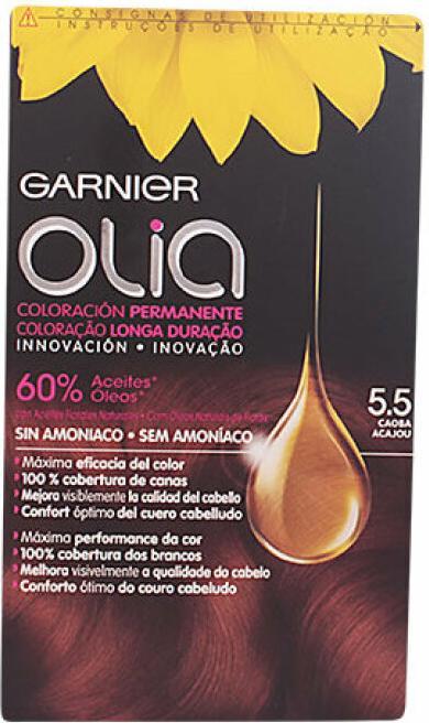 Produktbild Garnier OLIA Coloración Permanente #5,5 Caoba 4 pz (5,5 Mahagoni)