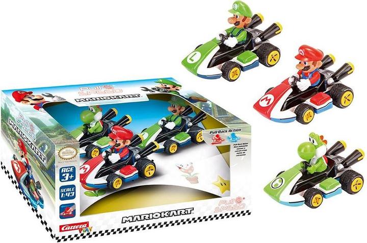 Actual product image Carrera Play Pull & Speed Mario Kart 8 toy cars