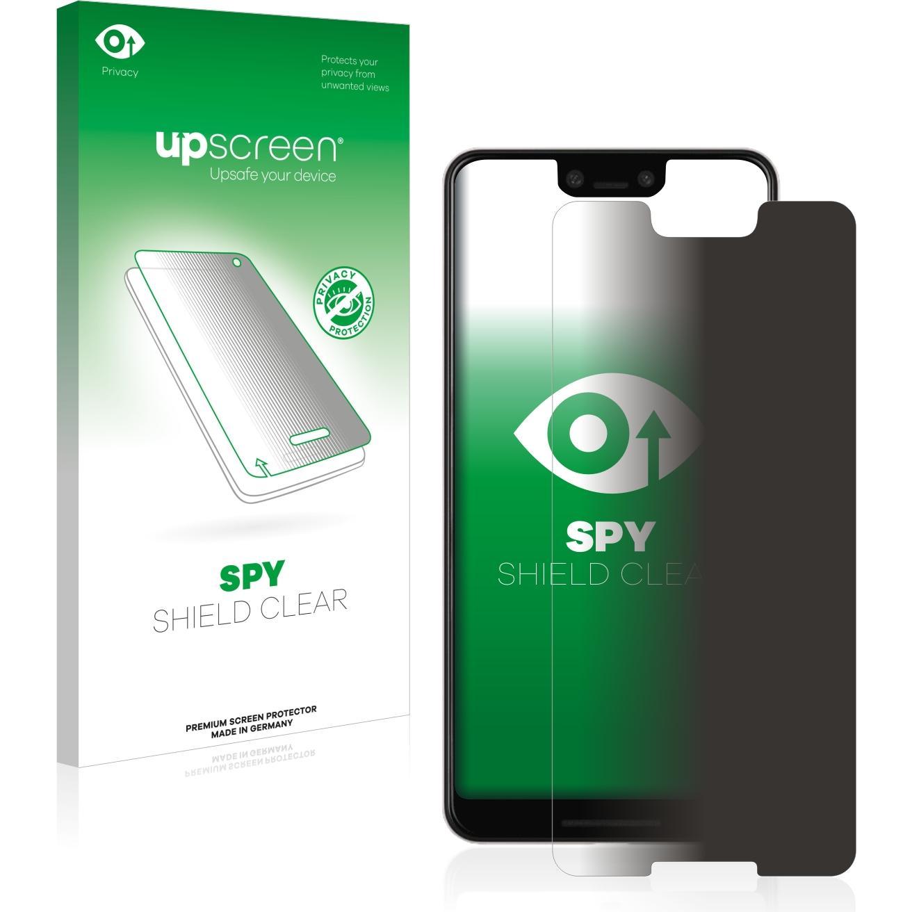upscreen Spy Shield Blickschutzfolie (1 Stück, Google Pixel 3 XL), Smartphone Schutzfolie, Blau