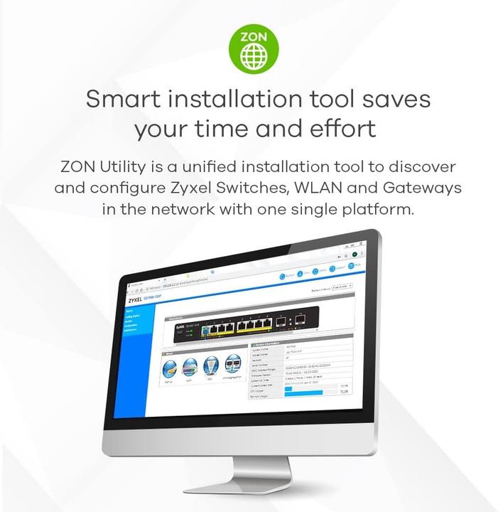 Image du produit Zyxel GS1900-8HP V3 (8 ports)