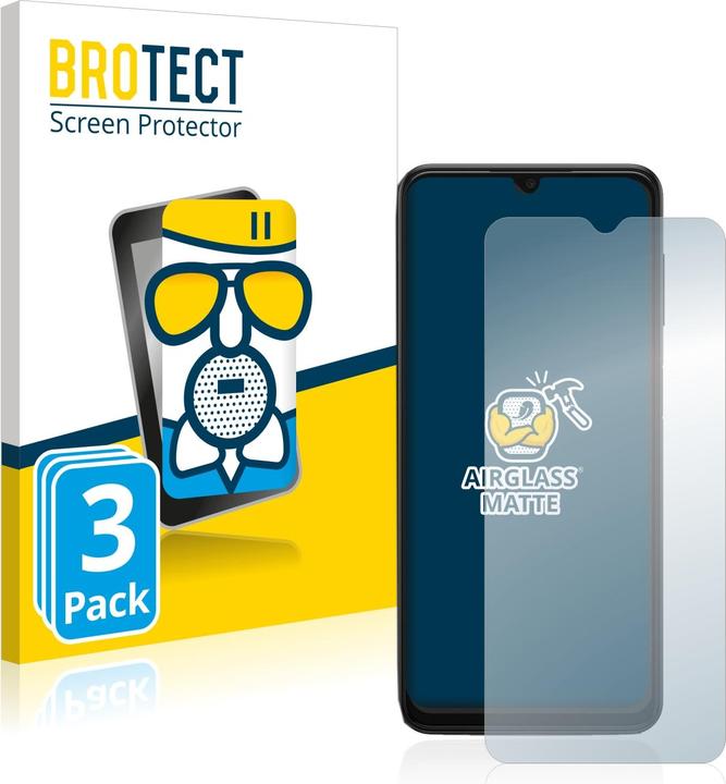 Actual product image BROTECT AirGlass Glass Matte (3 pcs., Samsung Galaxy A13 5G)