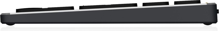 Actual product image KeySonic Full-Size Aluminum Keyboard, Bluetooth® & RF, for Win & macOS (DE, Wireless)
