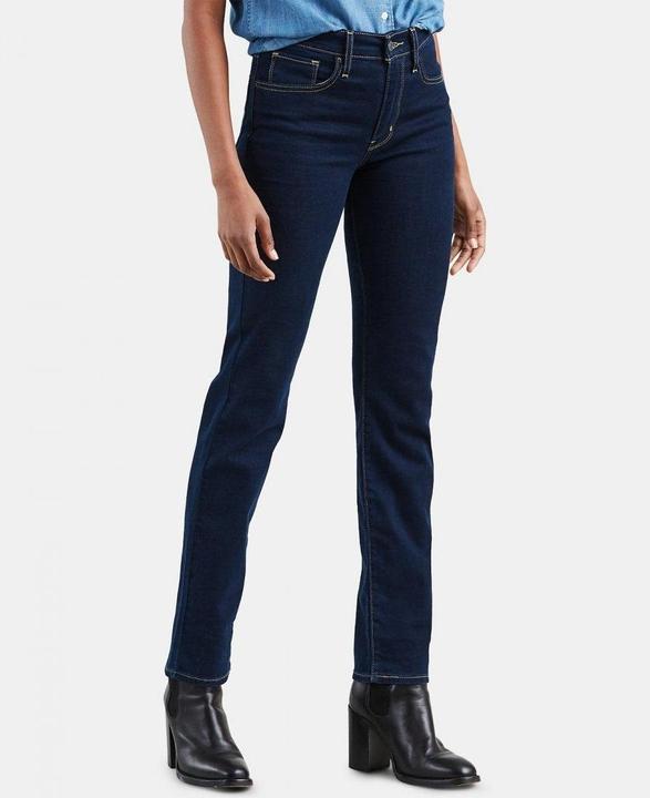Produktbild Levis 724 Jeans High Rise Straight soft black (W27/L30)