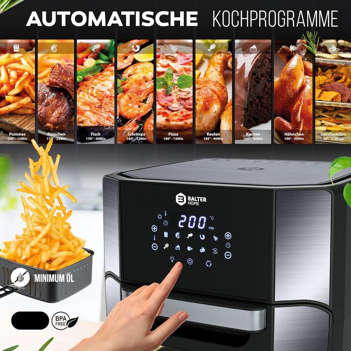 Produktbild Balter Heissluftfritteuse HL-1200-BL