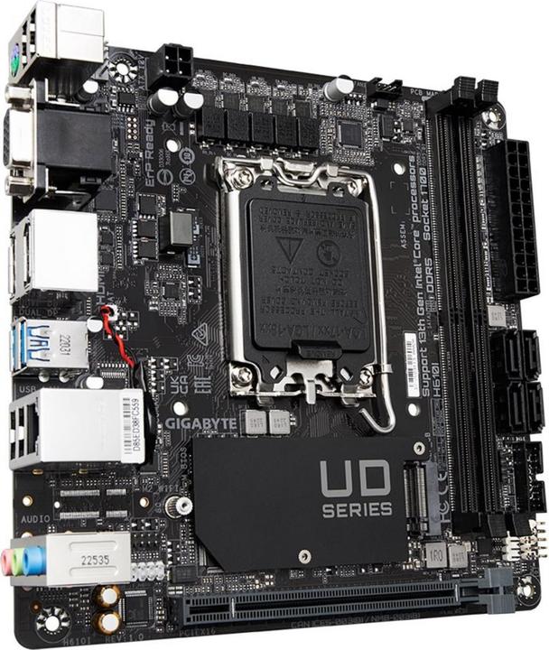 Produktbild Gigabyte H610I (LGA 1700, Intel H610 Express, Mini-ITX)