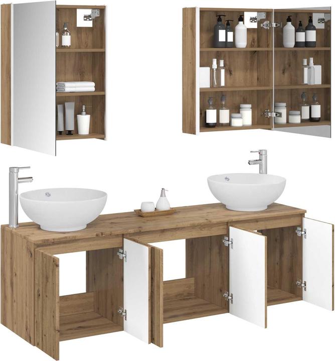 Produktbild vidaXL Badezimmerschrank-Set
