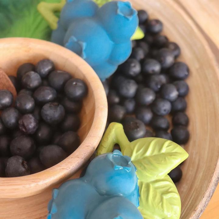 Actual product image Oli and Carol Oli & Carol - Teether - Jerry the Blueberry - (OC1253) (0 Months)