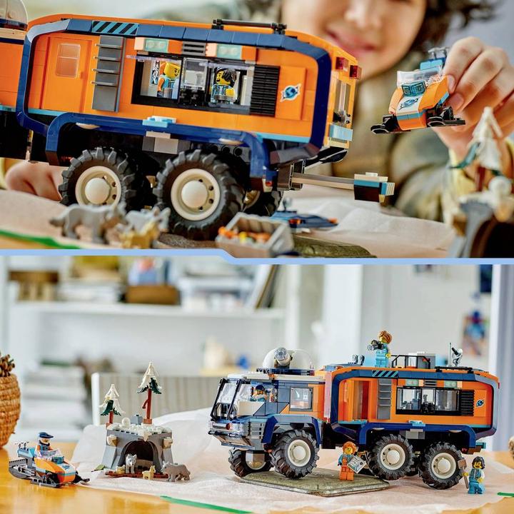 Produktbild LEGO Arktis-Truck mit Labor (60471, LEGO City)