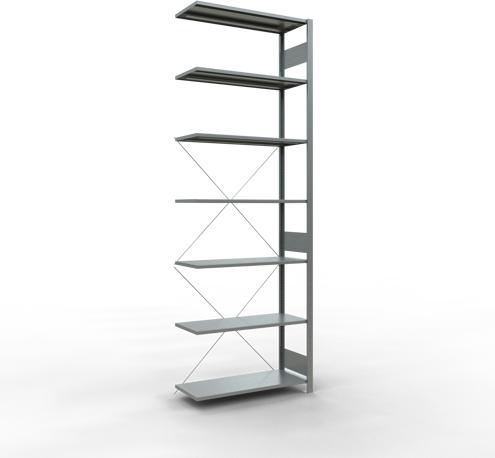 Actual product image Schulte Lagertechnik MULTIplus85 boltless bay system with cross brace