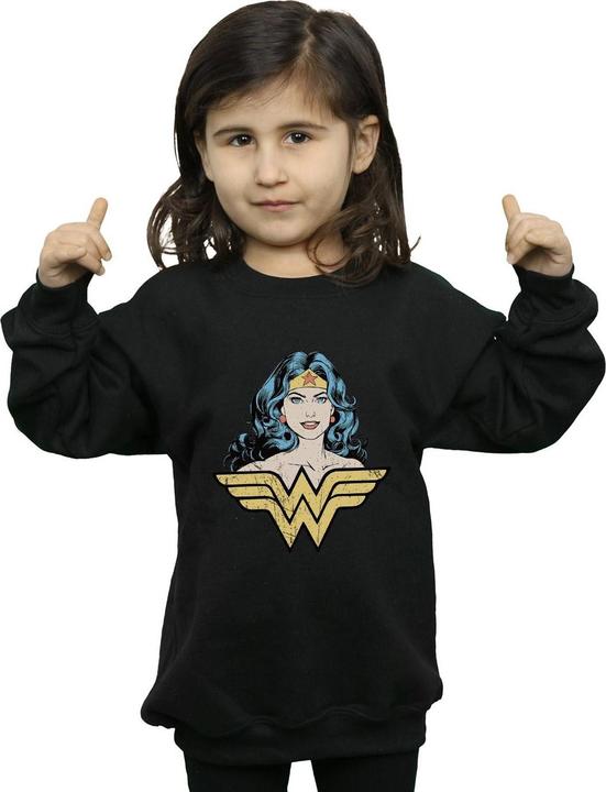 Produktbild Wonder Woman Gaze Sweatshirt Mädchen (152, 158)